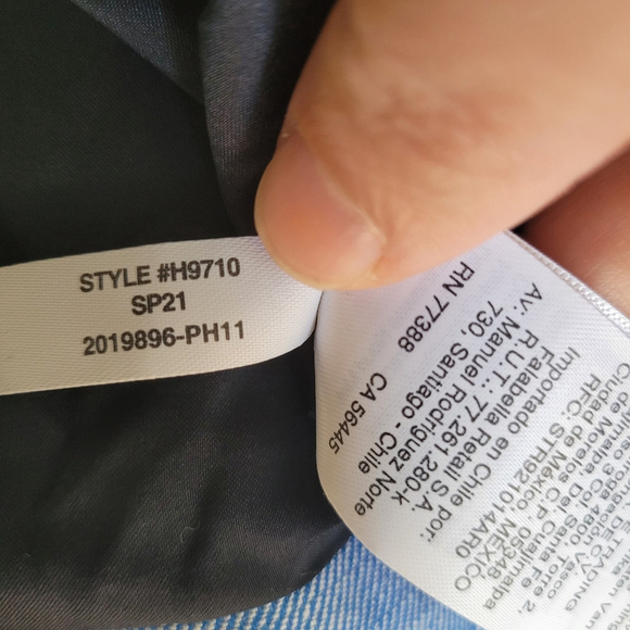 NEW J Crew Parke Blazer Linen Blend light Blue Career Office Academia Preppy 00 - Picture 7 of 8